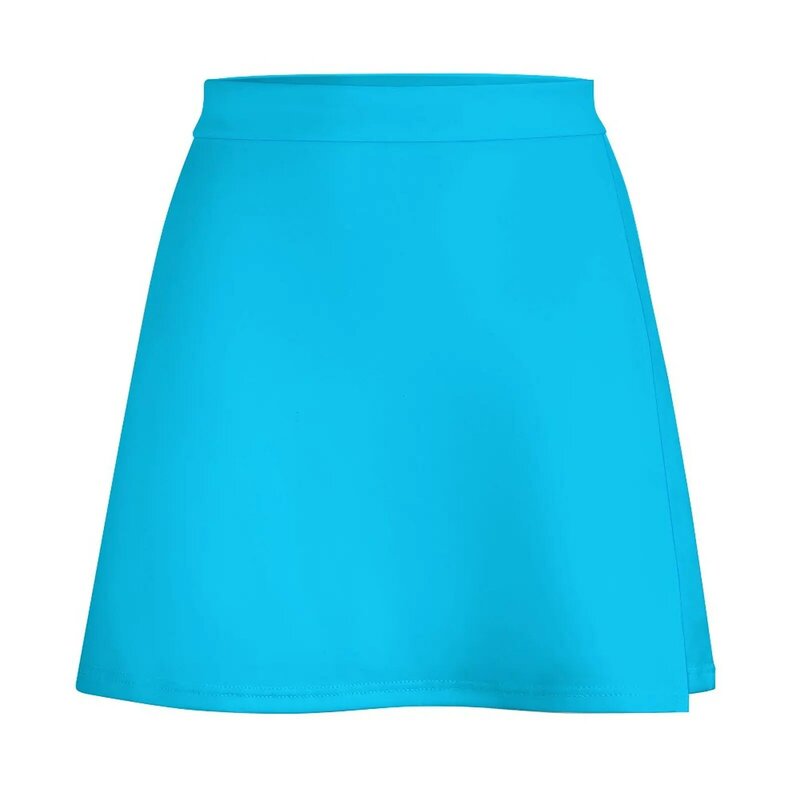 تنورة صغيرة للزينة باللون الأزرق بتصميم كوري ملابس نسائية تنانير نسائية لصيف 2023