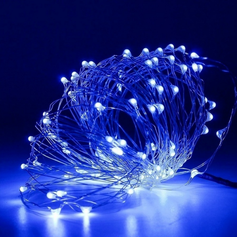 10 Pcs LED ไฟสายแบบเทพนิยายแบตเตอรี่ดำเนินการ LED ทองแดงสายไฟ String ไฟกันน้ำกลางแจ้งขวดสำหรับตกแต่งห้องนอน