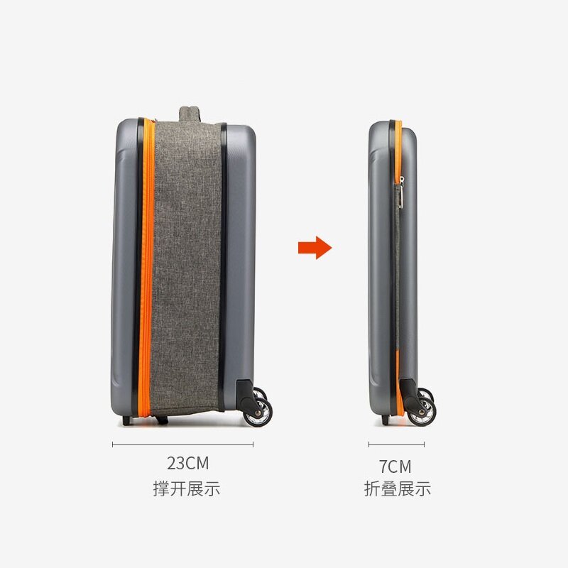 20/24/28 Inch Opvouwbaar Storage Roller Trolley Bagage Sets Pc Koffer Multi-Functionele Reistas Carry Op Cabine case
