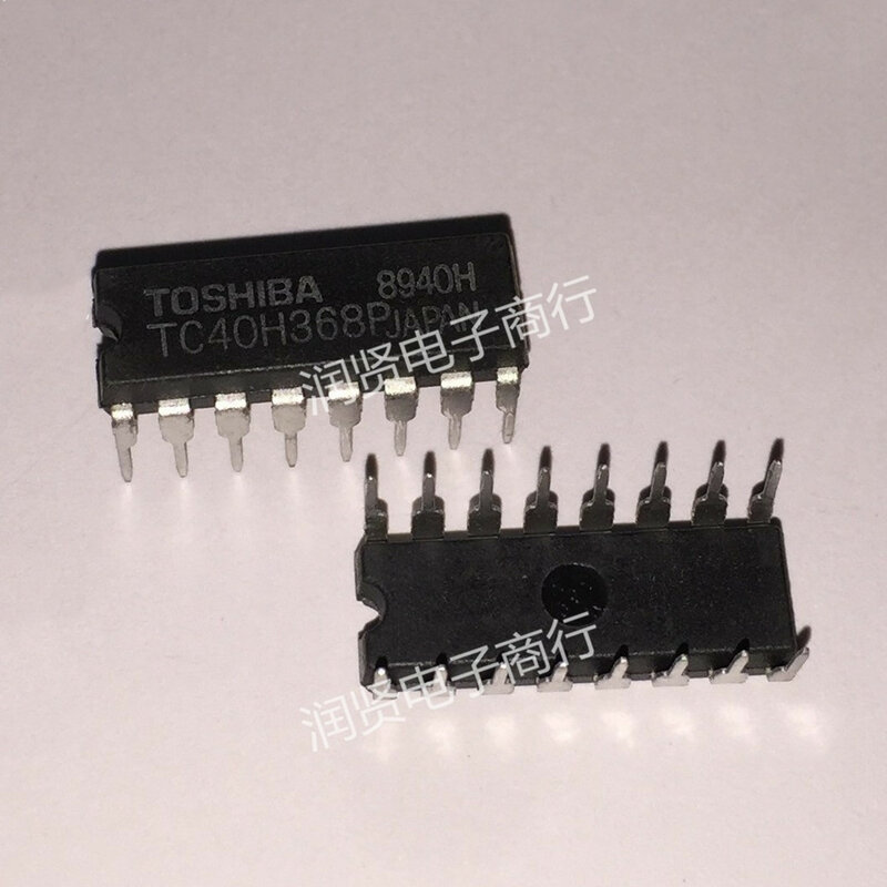 4 pces tc40h368p dip16 original novo chip ic