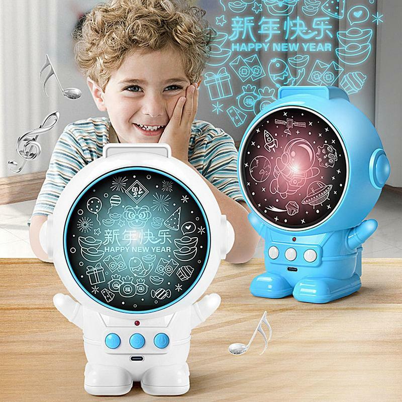 Astronaut Light Projector Space Light Projector For Kids Portable Astronaut Star Space Projector For Kids Boys And Girls Birthda