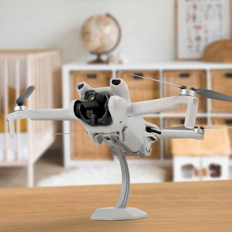 Dobrado Drone Destacável Display Stand Holder, Mount Bracket, Tabletop