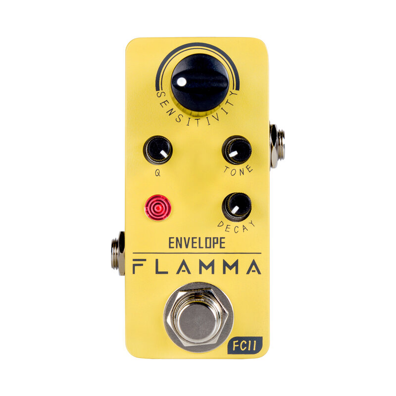 FLAMMA FC11 Pedal Efek Gitar Wah Otomatis Analog Filter Amplop Pedal Gitar Cangkang Logam True Bypass
