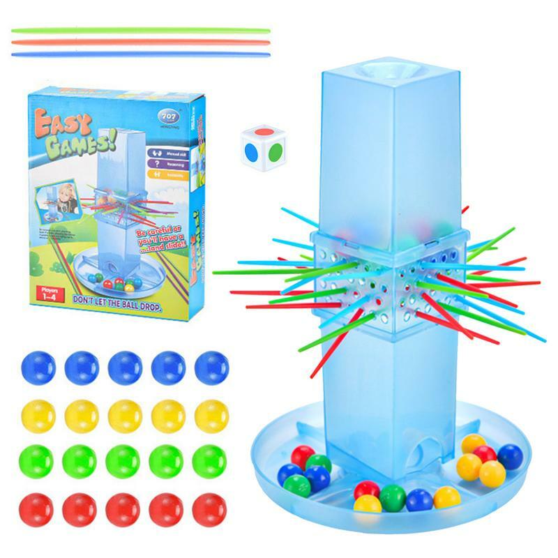 Классическая настольная игра pull Stick для детей, детские игровые единицы в форме пагоды, с бусинами и пагодой