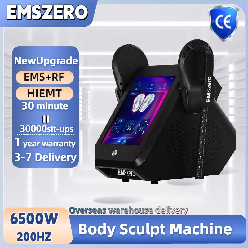 EMSzero Neo 15 Tesla 6500W Hi-Emt EMS Portable Muscle Slimming And Weight Loss Engraving Body Sculpting Machine Salon