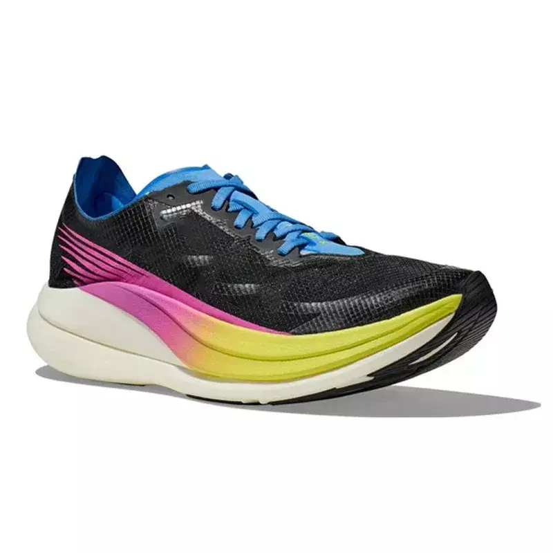 SALUDAS-Zapatillas de correr Rocket X2 para hombre y mujer, zapatos de suela blanda con suela acolchada, para correr, Maratón y carretera