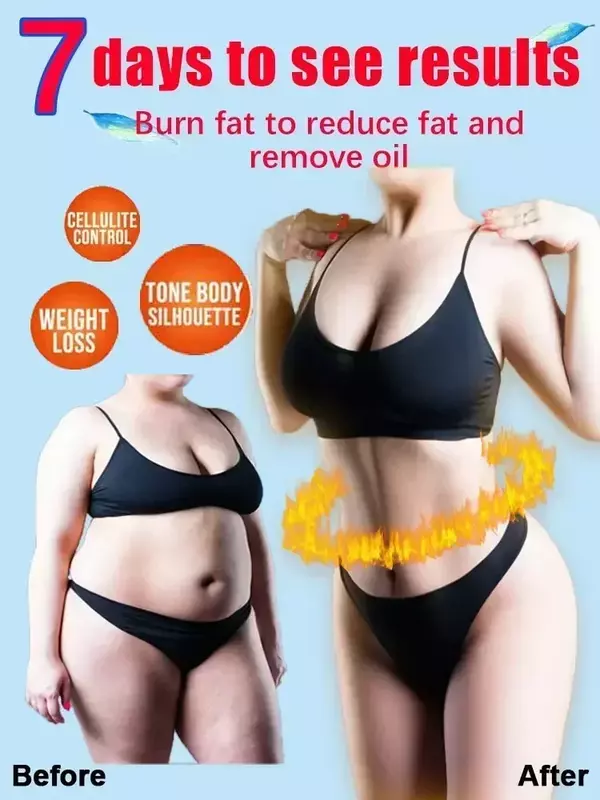 Крем для похудения: мощное сжигание жира для скульптурирования всего тела за 7 дней-быстрое решение для потери веса живота для мужчин и женщин