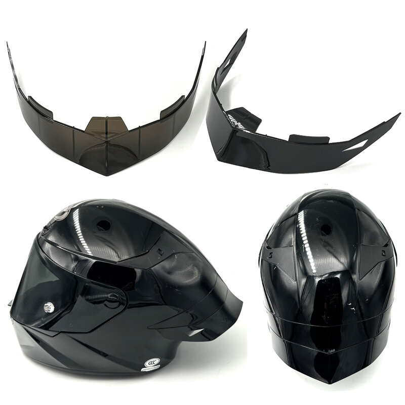 Alerón trasero para casco de motocicleta KYT TT Course, accesorios para casco, decoración