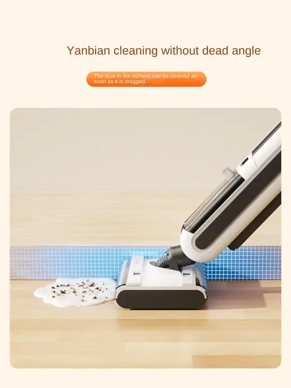 UWANT X100max Floor washer Double rolling brush extended edge cleaning Wireless sweep mop mop integrated vacuum cleaner