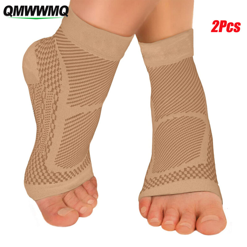2Pcs Plantar Fasciitis ถุงเท้าการบีบอัดข้อเท้าข้อเท้าแขนสนับสนุน & Arch สนับสนุนการบีบอัดเท้าแขน,Achilles Tendoniti