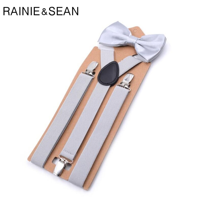 RAINIE SEAN – ceinture à bretelles en cuir pour hommes, femmes et enfants, bretelles pour robe de mariage, rouge