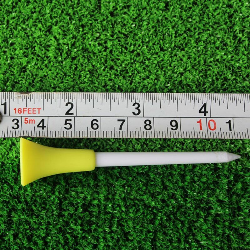Kunststoff 50 teile/los mehrfarbige Gummi kissen Outdoor-Sport Golf Tees Golf Zubehör