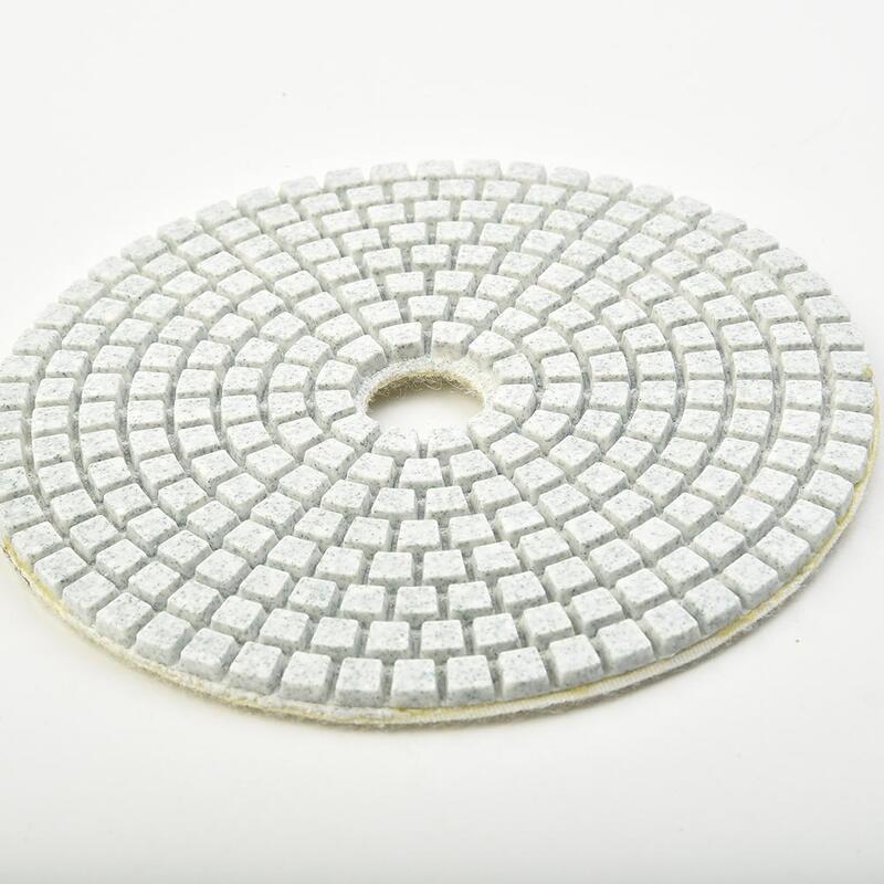 Brandneue Home Polier pad Diamant 125mm 5 Zoll für Granit Granit Schleifen Kalkstein Übergangs werkzeugs ch eiben trocken/nass
