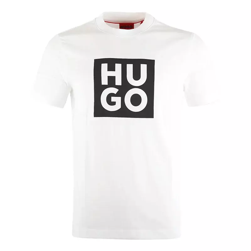 Fashionable Loose Casual T-shirt Summer Couple T-Shirt Hugo Boss Men's Printed Graphic Crewneck Short Sleeve T Men Clothing