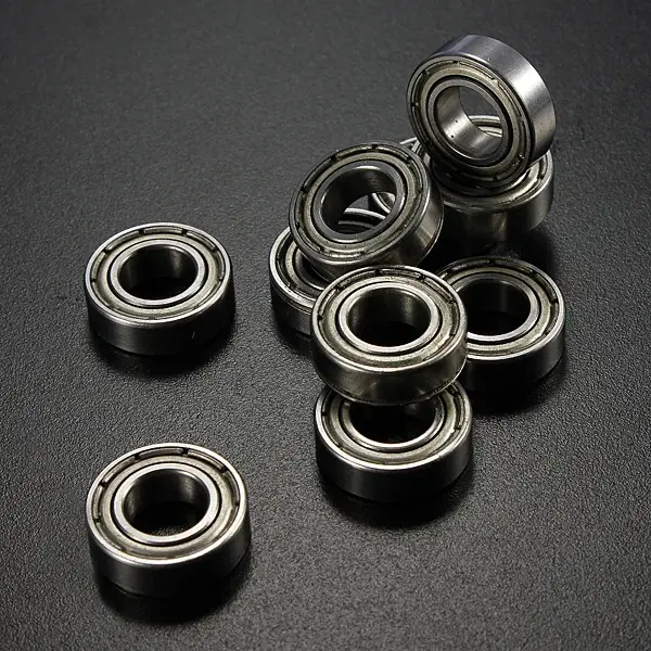688ZZ rodamientos de bolas en miniatura, piezas de rueda de polea con brida de ranura profunda, 8x16x5mm, 10x19x5mm, 688Z, 618, 8ZZ, 10 unidades por juego