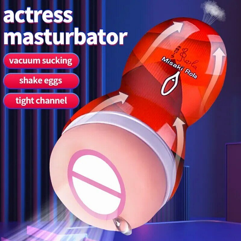 Männliche masturbatoren für männer vagina vakuum tasche muschi vaginator ausdauer übung masturbation sex-spielzeug vibrator masturb cup