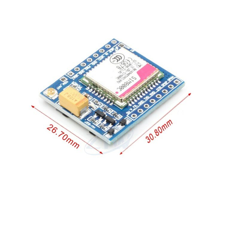 SIM800C modul GSM GPRS, papan pengembangan 5V/3.3V TTL dengan Bluetooth dan TTS untuk Arduino STM32 C51 UNTUK Arduino kualitas tinggi