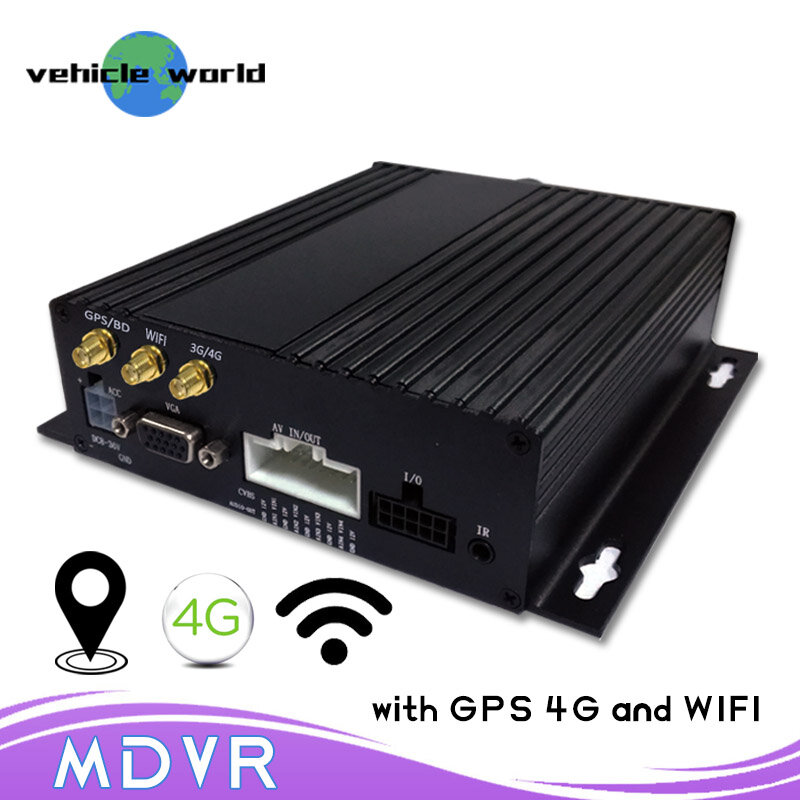 Hot Sales ADAS DMS HD 1080P MDVR GPS 4G WIFI 4CH SD 6Ch Mobile DVR Bus Mdvr With CMSV6 Software