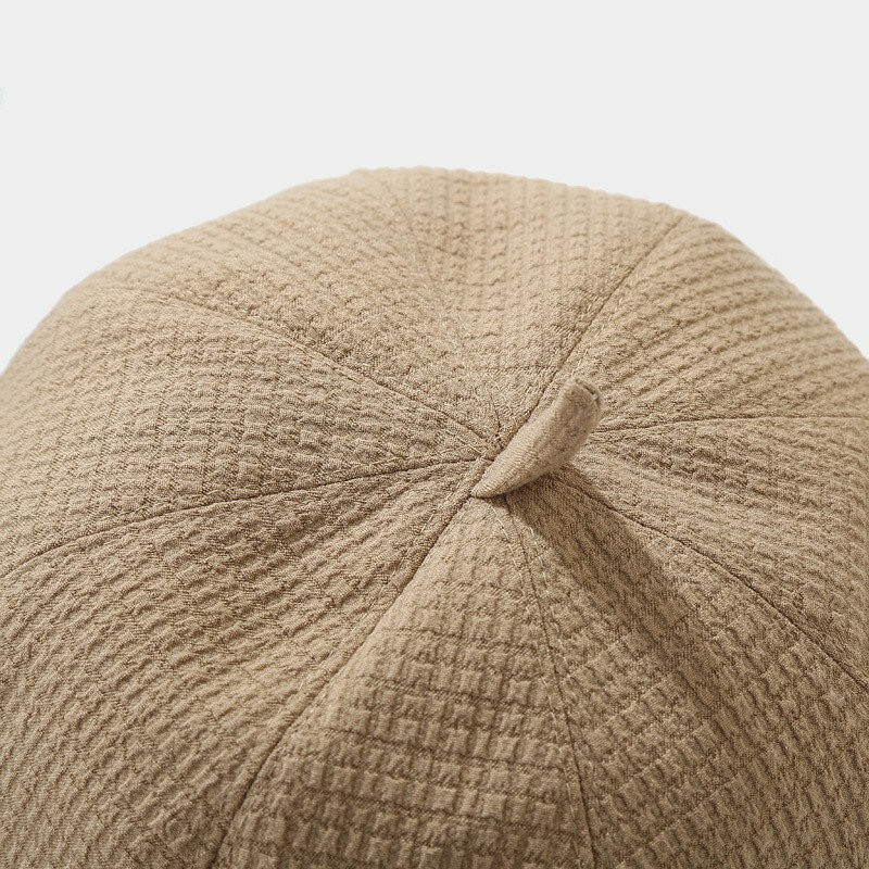 Однотонная Осенняя Матросская шапка из 2022 хлопка для женщин, Женская дорожная шапка Кадета с плоским верхом, Детские береты 08
