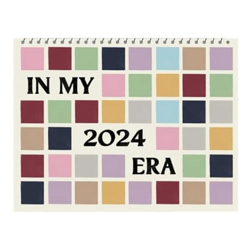 Eras Tour Calendar for Fan, Wall Calendar, Gift for Music Lover, 2024