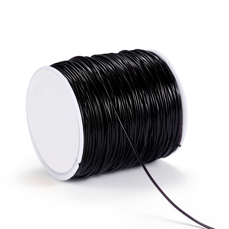 Elastic Cord Beading Thread para DIY Fazer Jóias, Stretch String, Fibre Crafting Line, Grânulos de Semente, Pulseiras Pony, 0.4-1.0mm
