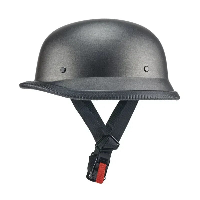 Шлем мотоциклетный унисекс, винтажная Защитная наполовину лица, в стиле ретро, Германия, летние дорожные кепки