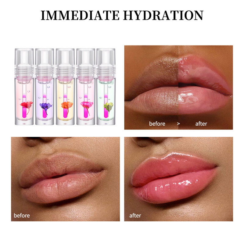 Transparante Kleur Veranderende Lippenstift Waterdichte, Duurzame, Vochtinbrengende Vloeibare Lipgloss Antiaanbakbeker Lippenbalsem Make-Up Cosmetica