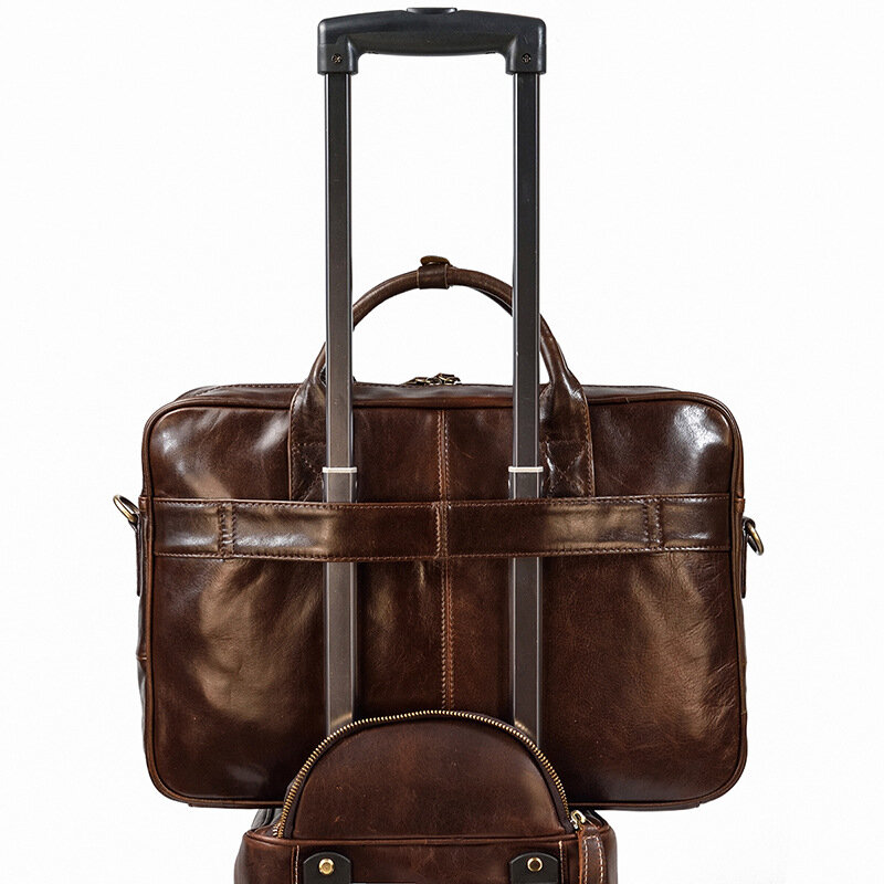 Borsa a tracolla in vera pelle per borsa da uomo borsa per Laptop in vera pelle borsa a tracolla per valigetta esecutiva da uomo borsa a tracolla 2022