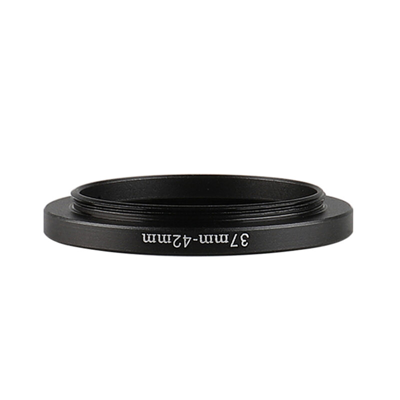 แหวนกรองอะลูมิเนียมสีดำสำหรับเลนส์กล้อง Canon Nikon SONY DSLR, อะแดปเตอร์ตัวกรอง37-42mm 37-42mm 37-42mm 37-42mm