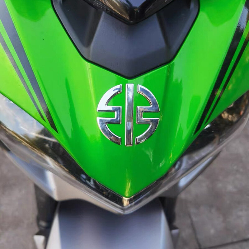 Motocicleta 3D Logotipo Adesivos, Emblema Emblema Decalque, Roda Tanque Acessórios, Kawasaki Z800, Z900, Z650, H2, H2R