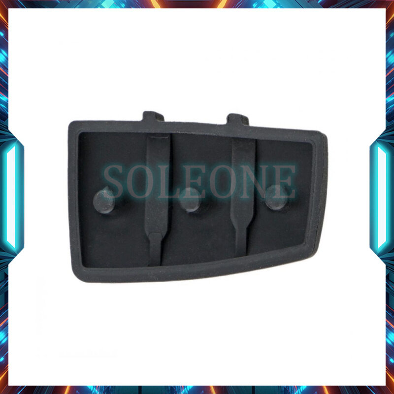 Auto Sleutel Afstandsbediening 3 Knop Rubber Pad Cover Voor Audi A3 A4 A6 Q5 Q7