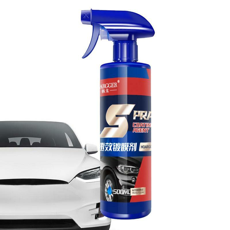500ML Waterless Coating Spray Anti-Scratches Shiny Smooth Waterproof 3 In 1 Car Body Repair Tool Paint Care Auto Accessories