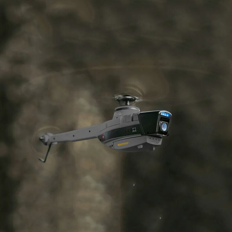 Helicóptero de control remoto, Mini Black Hornet, Black Bee, paleta única sin alerones, fotografía aérea, helicóptero, C128