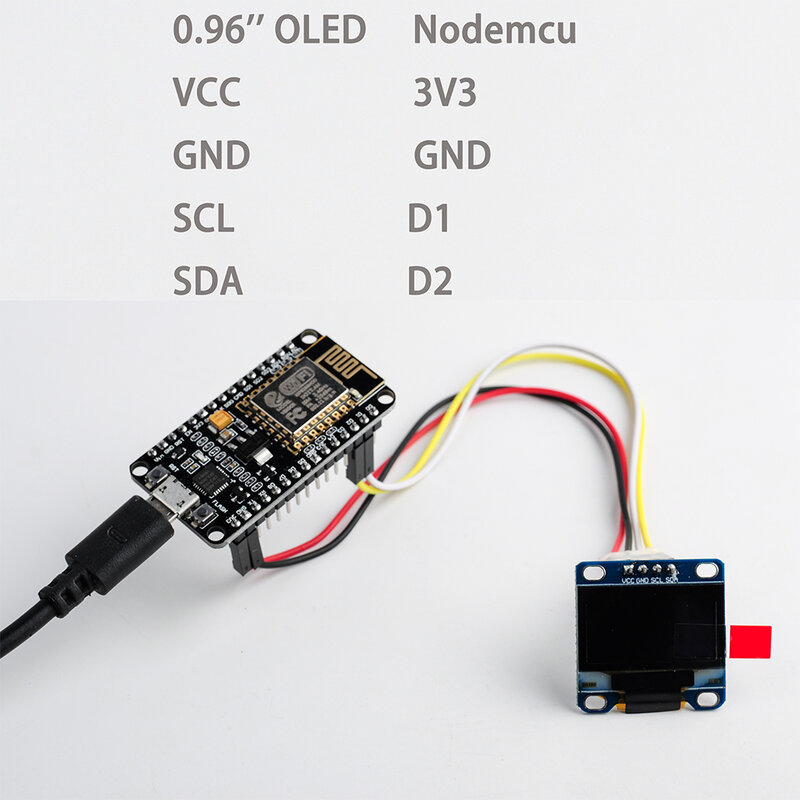 Модуль OLED-дисплея 0,96 дюйма SSD1306 I2C IIC SPI серийный X 6 4 ЖК-дисплей с внешними контактами для Arduino 51 MSP420 STIM32 SCR Nodemcu ESP8266