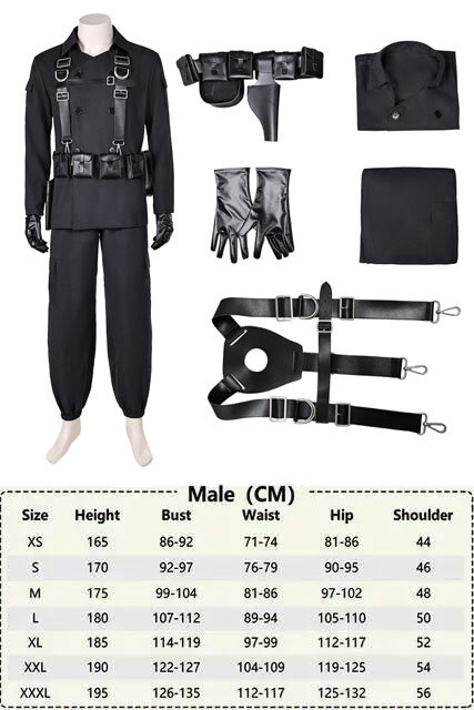 Maximus Fall COS Out Cosplay Costume Top Pants Strap Belt Full Outfits For Adult Men Male Fantasy Game Halloween Carnival Suit