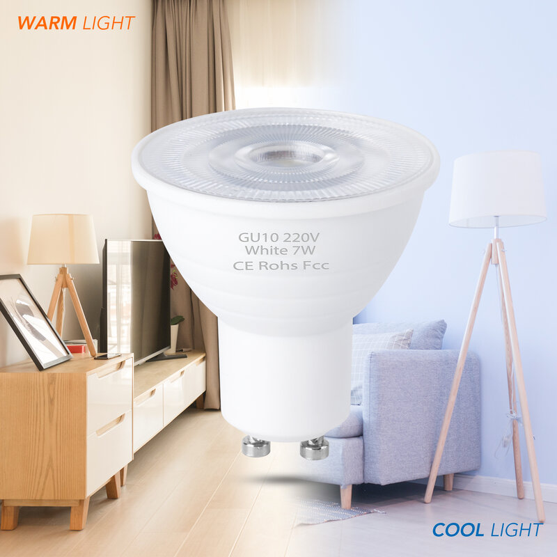 E27 LED Spotlight Light Lampara Led Bulb Indoor Energy-Saving Lamps E14 AC 200~240V Home Lighting LED Decor Bombillas Lamp GU10