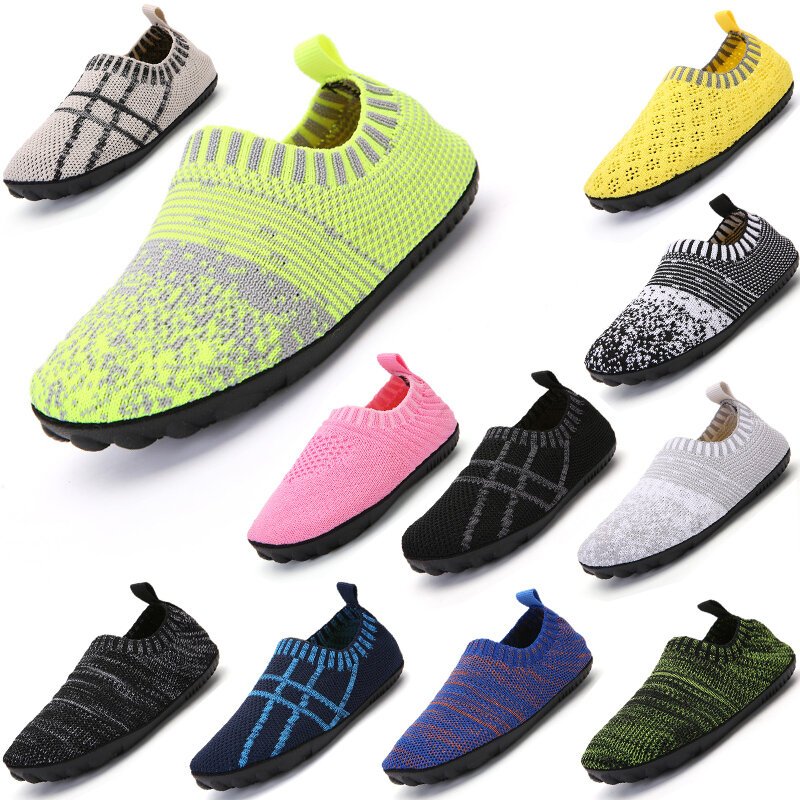 Children's Indoor Floor Shoes Boys Breathable Leisure Walking Shoes Girls Sneakers Baby Soft Soled Toddler Shoes 20-31#