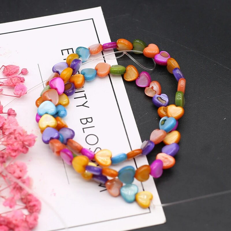 Натуральный сосновый камень Персиковое сердце прямое отверстие цветные бусины россыпью DIY браслет ожерелье женское ожерелье аксессуары