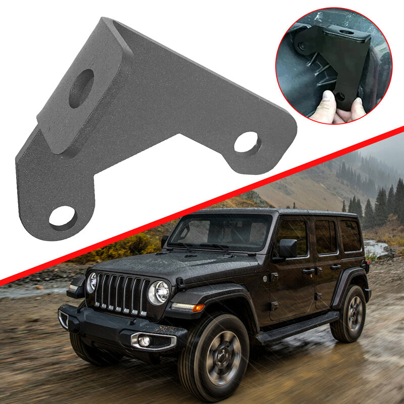 Retrofitting Tailgate CB Mount Car Tailgate CB Antenna Mount Holder Bracket for Jeep Wrangler JK 2007-2018 Car Accessories