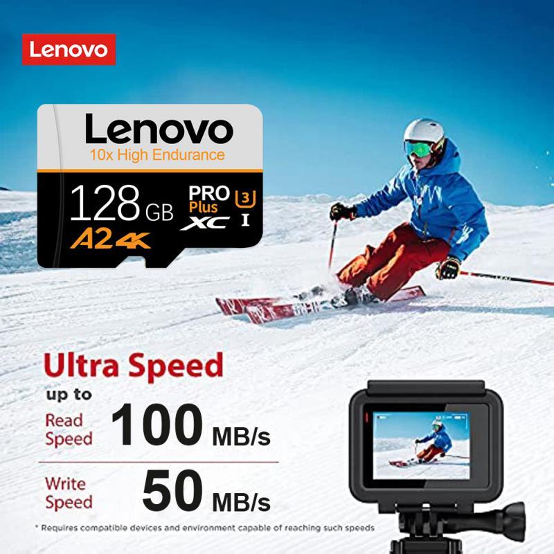 Lenovo UHS-I micro tf sd karte 2tb 1tb a2 u3 speicher karte high speed sd karte 128gb für nintendo switch ps4 ps5 spiel laptop