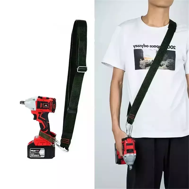 NEW Electric Drill Strap Drill Holder Electric Wrench Hammer Wrench Tool Organizer Electrician Drill Strap with Adjustable Size