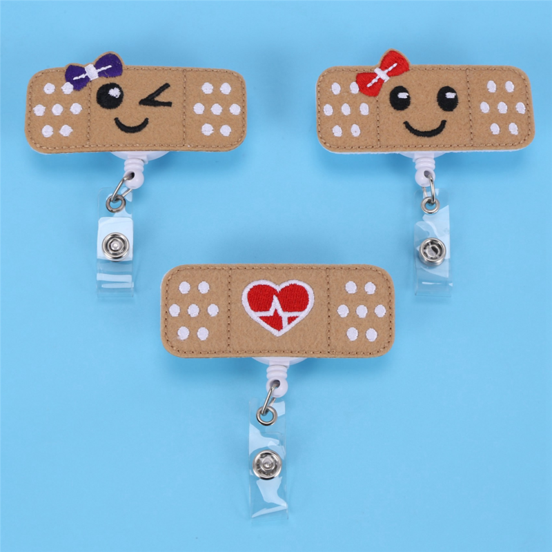 Porta Badge per infermiera-9 Pack - RN Badge - Band Aid Badge Reel-regali per infermiere perfetti per le donne