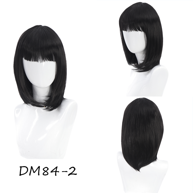 XG-Natural Simulação peruca de cabeça cheia para mulheres, peruca de cabeça Bob multi-color, nova moda, cabeça multi-color