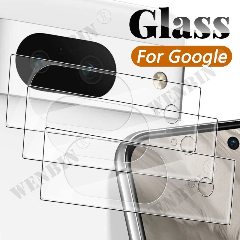 Protecteur d'objectif d'appareil photo 3D pour Google Pixel 8 Pro 8A 7 6 Pro 7A snap5 9 Pro, 5 pièces