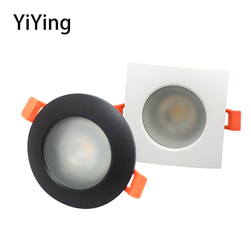 YiYing-luz descendente Led para baño y cocina, lámpara de techo de 7W, AC85-265V, IP44, antinebulización, GU10 puntos