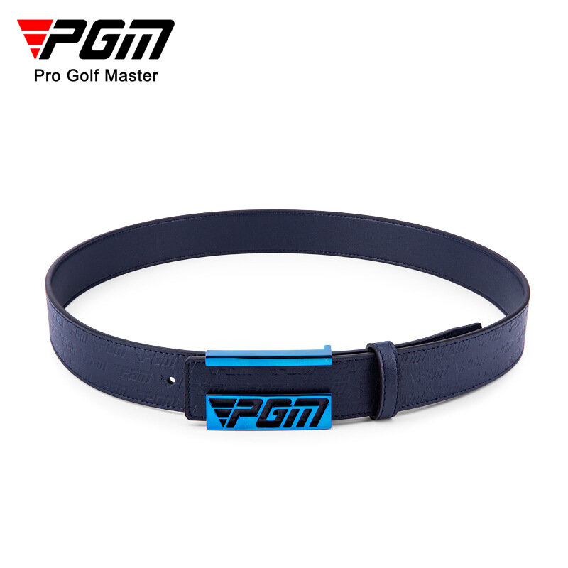 Golf Clothing PGM Men's Belt Golf Belt First Layer Cowhide Alloy Buckle Sports Belt Golf Supplies