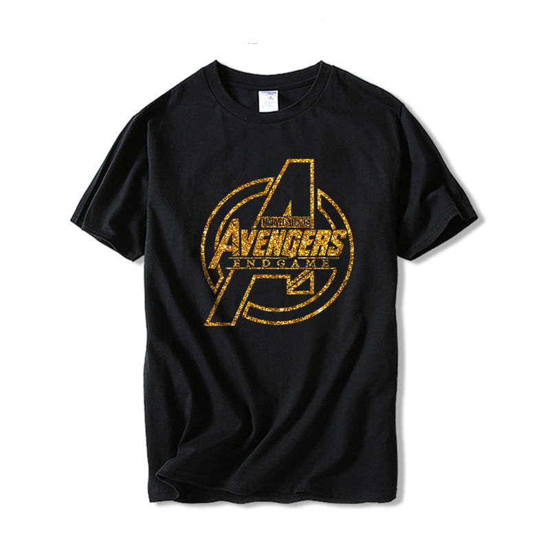 Marvel Endgame koszulka z nadrukiem Avengers koszulka letnia męska bawełniana koszulka Y2K męska top krótki rękaw