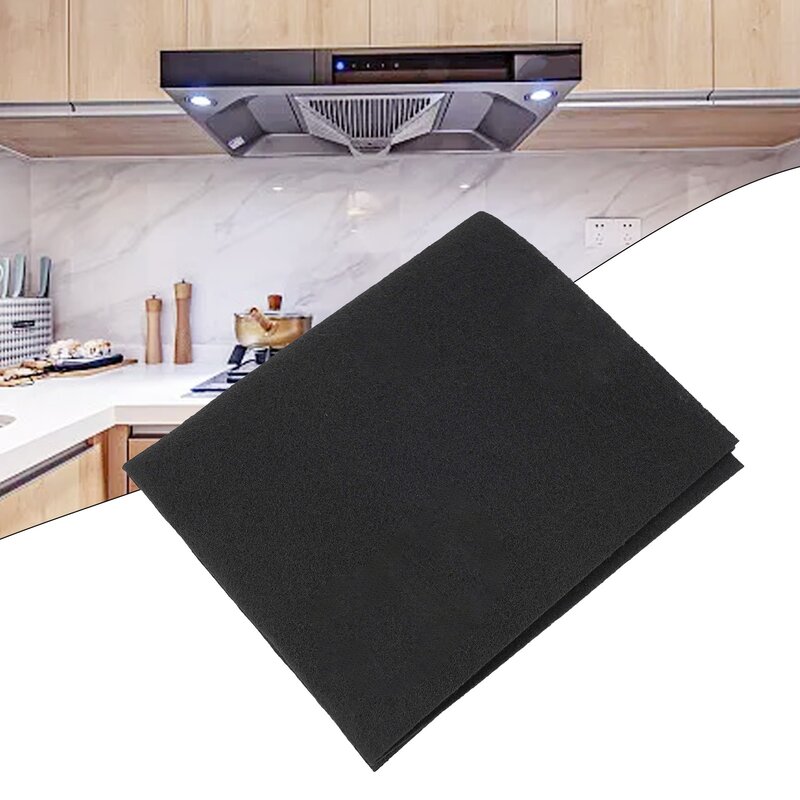 Filtro de capuz de carbono para coleta de graxa e partículas em sua cozinha, diga adeus a odores indesejados, 57x47cm