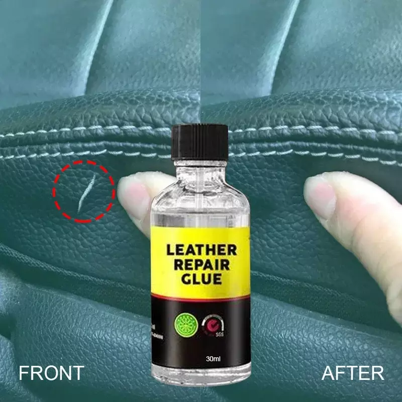 Car Leather Repair Glue Household Auto Sofa Seat Leather Maintenance Care Quick Repair Adhesive Fluid Car Care Accessories