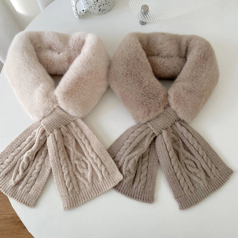 Bufanda monocromática de Cachemira gruesa para mujer, bufanda cálida y esponjosa, alargamiento, borla clásica de lujo, chal suave sólido, suministros de invierno